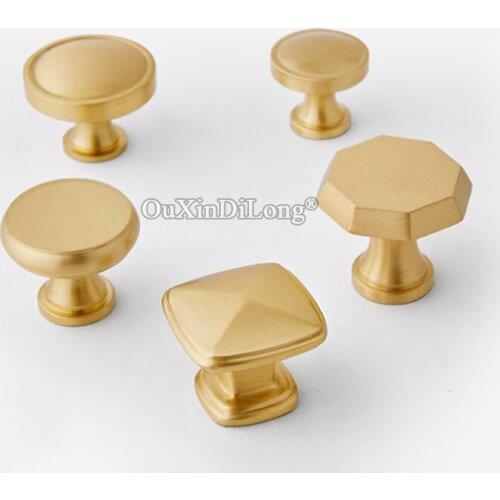 Brand New 2PCS Solid Brass Furniture Handles Cupboard Wardrobe Drawer Dresser Kitchen Wine TV Cabinet Pulls Handles and Knobs