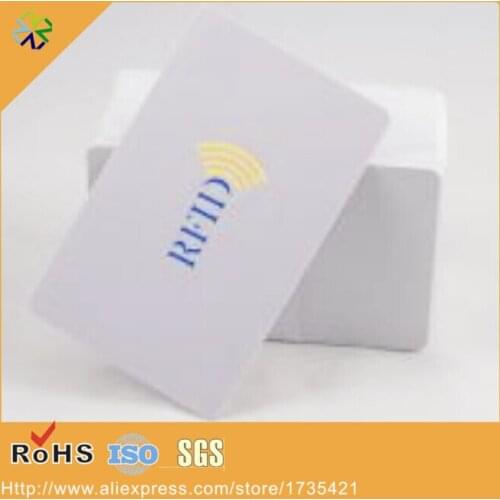 ISO standard size 13.56Mhz high frequency both side printing plastic nfc card