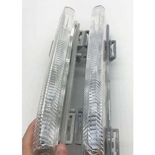 LED DRL Daytime Running Lamp Fog Light For Mercedes Benz W204 W212 C250 C280 C350 E350 A2049068900 A2049069000