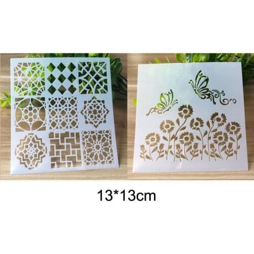 Stencil For Wall Painting Scrapbooking Stamping Album Decorative Embossing Template Reusable Stencil Creativity