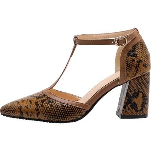 Big Size Individual pattern shoes ladies high heels women shoes woman pumps