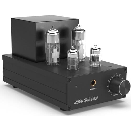 TZT Little Dot MK 2 MK II Vacuum Tube Headphone Amplifier 6J1+6N6 Assembled Pre-amplifier HiFi Audio Amp