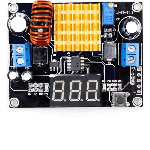 WAVGAT VHM-111 Digital Step Up Power Supply Module Boost 5A DC-DC 3V-35V to 5V-45V Voltage Regulator