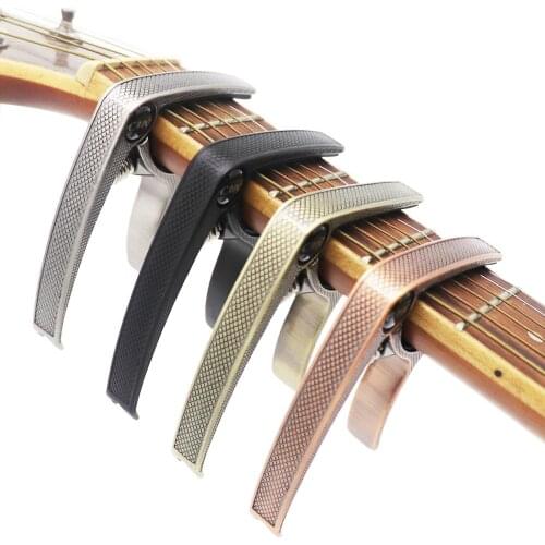High Quality Guitar Capo Non-slip Surface Zinc Alloy Material New Arrival Acoustic Guitar Accessory