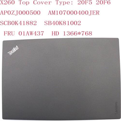 X260 TOP Cover For Thinkpad X260 A Cover AP0ZJ000500 AM107000400JER 01AW437 HD screen 100% Original NEW