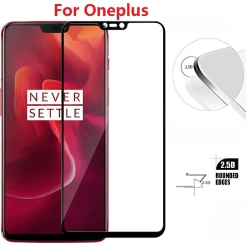 Full Cover Protective Film For Oneplus 7 6T 6 5 5T Tempered Glass Screen Protector For Oneplus 6 5 5T 3 3T One Plus 7 7T Pro