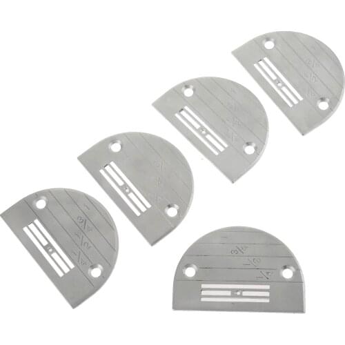 1Pc E14 E16 E18 E20 E22 Industrial Sewing Machine Needle Plate Steel For Brother Singer Juki Sewing Machine Part 6.35 X 4.35 cm