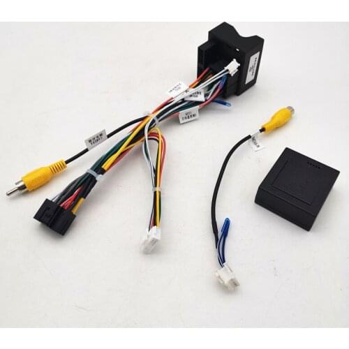 16 Pin Car Android Stereo Wiring Harness With Canbus Box For Peugeot 3008/2008/ For Citroen C4 For C-Quatre For C4L/C3 XR/C5/DS6