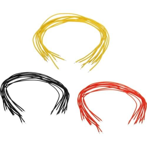 40PCS DIY 15cm Silicone AWG30 Cable Flexible AV Video Transmitter Signal Wire for RC FPV Model Tool DIY Parts