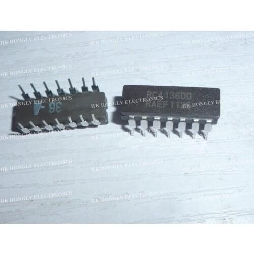 5PCS RC4136DC CDIP14