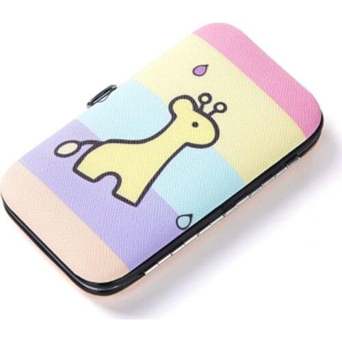 7pcs/set New Manicure Nail Clippers Pedicure Set Portable Travel Hygiene Kit Stainless Steel Nail Cutter Tool Set