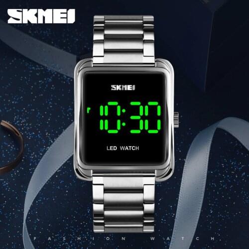 Luxury DIgital Watch Mens Watches LED Light Display Top Brand SKMEI Wristwatch Wateproof Fashion Military Clock For Men Reloj
