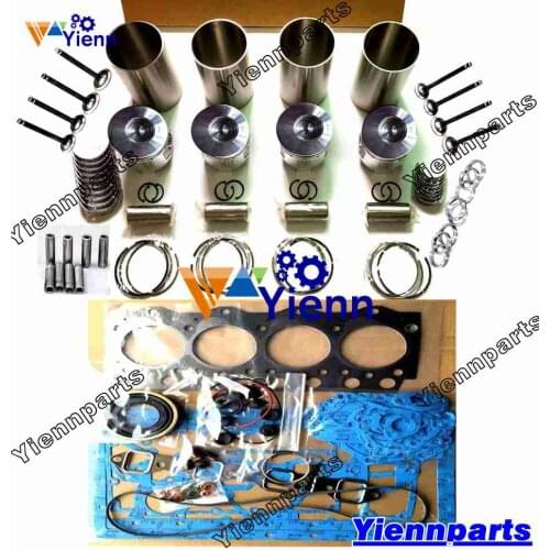 For Cummins B3.3 B3.3-T Overhaul Rebuild Kit With Valve Piston Ring Cylinder Liner Full Head Gasket Set Main Rod Bearing Set