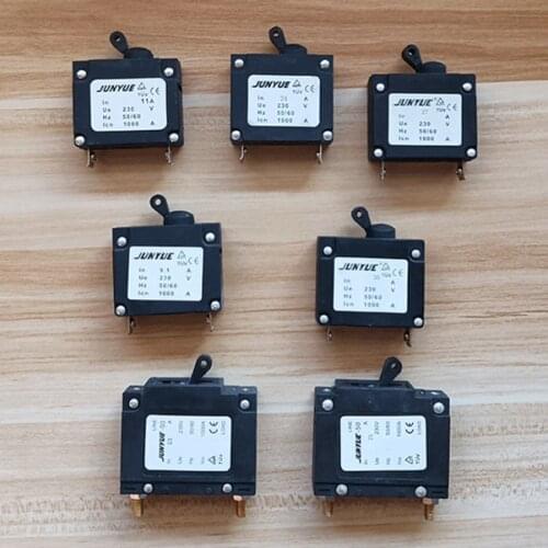 Electric circuit breaker 9.1 11 23 24 25 27 30A for Honda GX160 EF2600 E*/EC1800 2500 2600 E* 5500 6500 generator on off switch