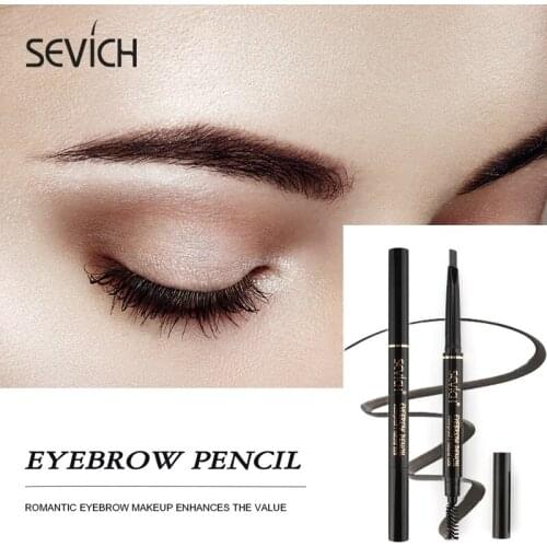 SEVICH Makeup Eyebrow Pencil Long Lasting Double-Headed Eyebrow Pen With Brush Modify Eyebrow Colors Beauty Cosmetics