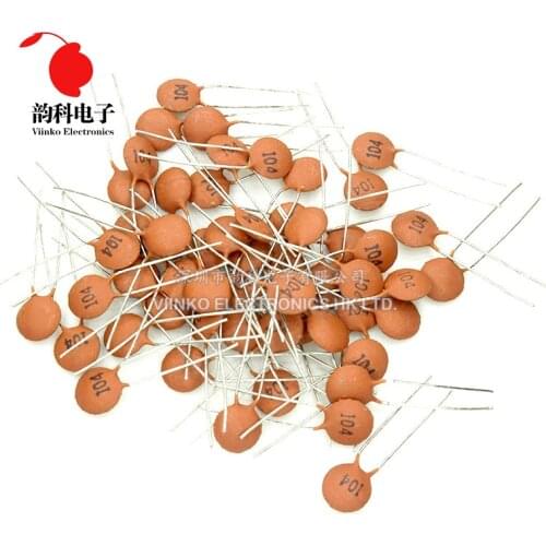 100pcs Ceramic capacitor 50V 1pF ~ 100nF 0.1uF 104 4.7PF 10PF 22PF 33PF 47PF 100PF 101 220PF 221 330PF 470PF 1NF 103 47NF 473