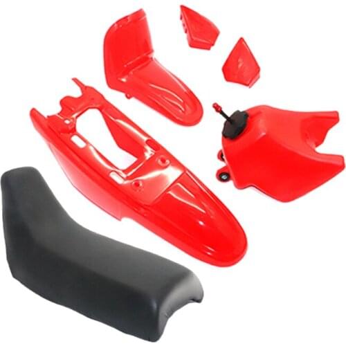 Motorcycle Fairing Kit Complete Plastic Fender Body Gas Tank Body Seat Kit For Yamaha PW50 PW 50 Peewee 50 Pit Dirt Bike