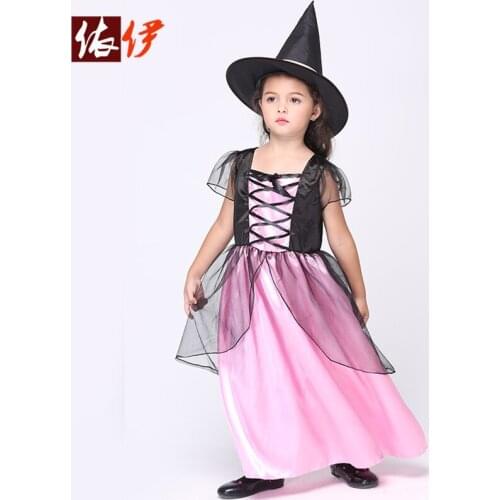 Witch Cosplay Anime Costume Halloween Childrens Day Stage Dance Clothing Drama Program Performance Costumes Christmas Costume