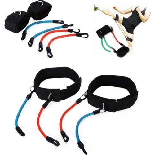 80%HOT Leg Strength Strap Band Training Workout Fitness for Kick Boxing Thai Taekwondo