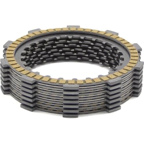 Motocross Clutch Friction Disc Plate Kit For Honda CRM250 ARV/ARW MK3 RR/RR-II CB400SS SS2-NC41 CL400 NC38 XR400R R5/R6 XR400M