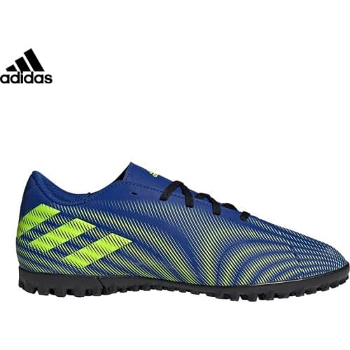 Original Adidas Nemeziz.4 Turf Men Astroturf Football Shoes-Blue W7405