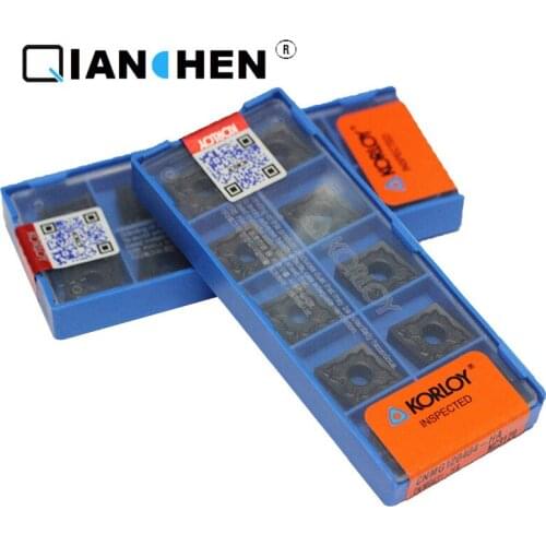 Genuine Original Korea Korloy CNMG120404-HA NC3120 CNMG120404-HA PC9030 (10pcs/lot) High Quality Internal turning tool Insert