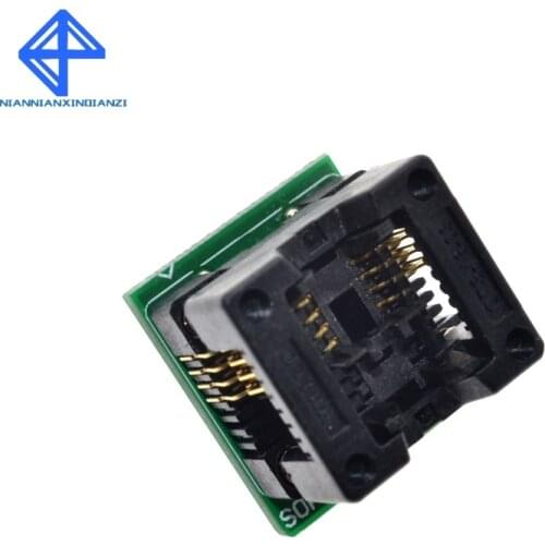 SOIC8 SOP8 to DIP8 Wide-body Seat Wide 200mil Programmer Adapter Socket Blue