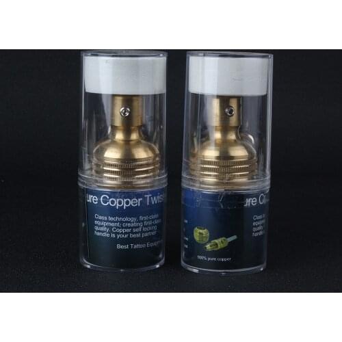 Wholesale Tattoo Machine Body Artist Copper Self-locking Handle Tattoo Grip Needles Tattoo Grips 30MM