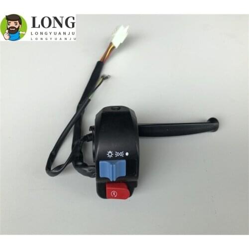 Scooter Moped GY6 50 80 Sunny Handsome Boy Front drum brake Right handle control Switch with plug of 9-pin with 7 wires used