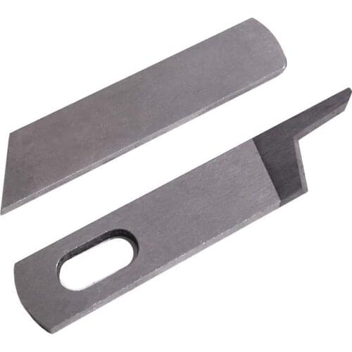 Sewing Overlock Upper Knife 50143403 Lower Knife 50145403 Blade for Juki Serger Machine MO-623 MO-634D MO-644D MO-654DE MO-655