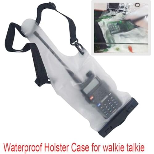 High quality Waterproof Holster Case Bag case for baofeng uv5r UV-82 BF-666S 777S 888S walkie talkie two way Universal Radio