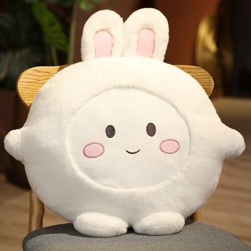 40/50cm Cartoon Lemon White Rabbit Soft Stuffed Plush Toys Office Sleeping Animal Pillow For Girl Valentine’s Day Birthday Gift