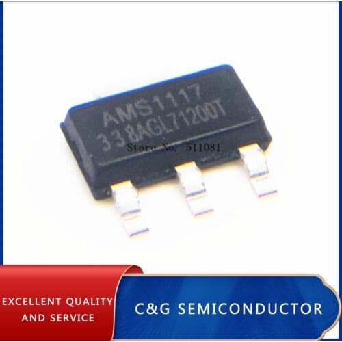 50PCS AMS1117 series AMS1117-3.3V AMS1117-ADJ AMS1117-1.8V AMS1117-1.2V AMS1117-5.0V AMS1117-2.5V AMS1117-3.3 AMS1117-5.0