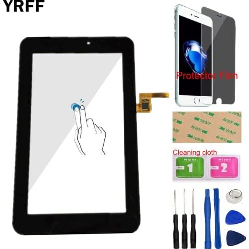 7.0'' Touch Screen For Huawei Mediapad 7 Youth2 Youth 2 S7-721U S7-721 Touch Screen Touch Glass Digitizer Panel Protector Film