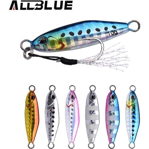 ALLBLUE 2019 DRAGER Micro Metal Jig 3g 5g 7g 10g Shore Casting Jigging Spoon Lead Sea Cast Fishing Lure Artificial Bait Tackle