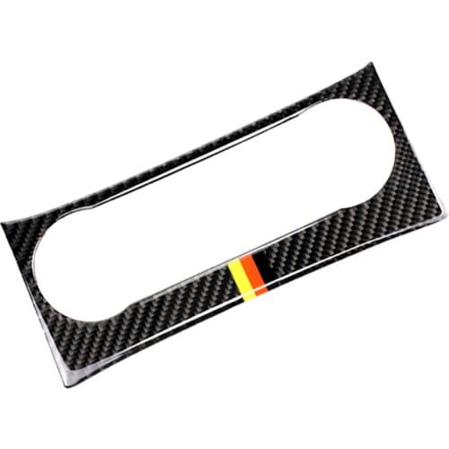 Carbon Fiber car accessories Air Conditioning Outlet control car interior For mercedes W204 C Class 2011-2013 Car Styling