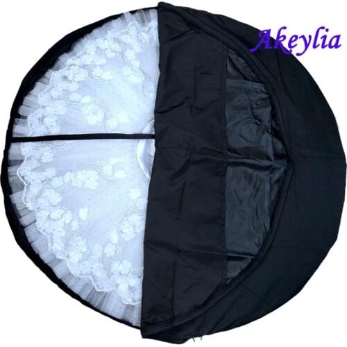 Free Shipping Ballet Tutu Bag Waterproof Black Tutu Bags Protective Pink Foldable Professional Ballet Tutu Bag Rose Red