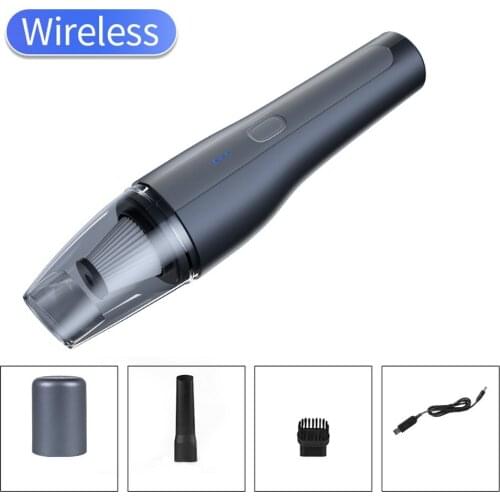 Cordless Handheld Vacuum Mini Portable Car Vac Cleaner Rechargeable Strong Powerful Suction Cleaner for Home Office Car Pet Hair