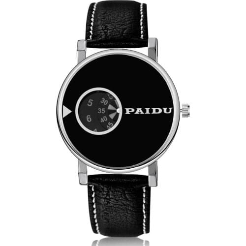 2020 High Quality Luxury Designer Quartz Watch PAIDU Mens WatchLeather Straps Watch Man Relogio Masculino Erkek Kol Saati