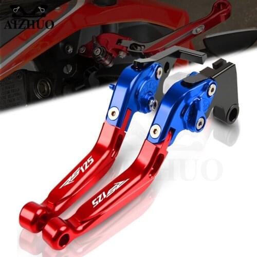 CNC Aluminum RS 125 Clutch Brake Levers FOR APRILIA RS125 2006 2007 2008 2009 2010 Motorcycle Handbrake Adjustable Accessories