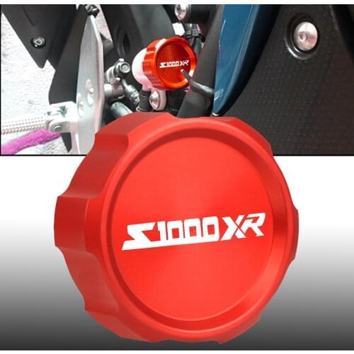 For BMW S1000XR R nine T Racer R nine T Scrambler TUrban G/S Motorcycle CNC Rear brake Fluid Cylinder Master Reservoir Cover Cap