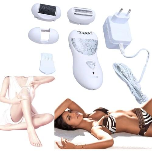Women epilator electric female face facial hair removal lady shaver leg depilation bikini trimmer body depilatory face epilation