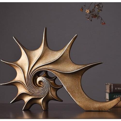 European-style retro conch crafts decorations modern creative home porch wine cabinet decorations soft furnishings