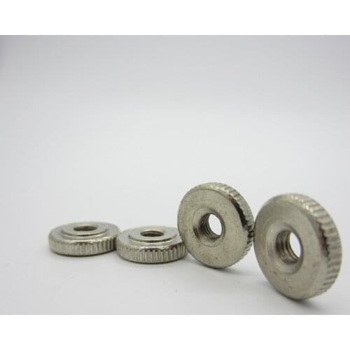 10Pcs DIN467 GB807 M3 M4 M5 M6 ENHandle Nuts Knurled Thumb Nuts
