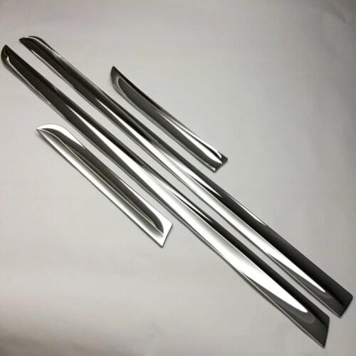 Chrome Door Body Side Trim Cover Molding FOR Toyota Land Cruiser Prado J150 2014 2015 2016 2017 150 Styling Accessories