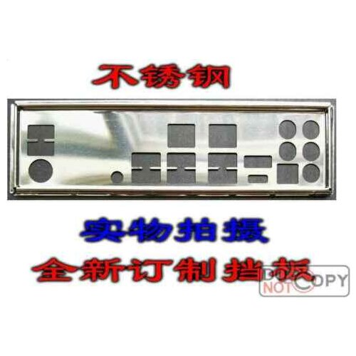 IO I/O Shield BackPlate Blende Bracket For ASRock Fatal1ty X299 Gaming K6