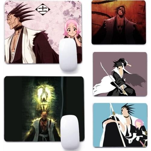Kenpachi Zaraki Bleach Mouse Pad Deskpad Gaming Writing Desk Mat Keyboard Mats For Office Home Computer Mousepad