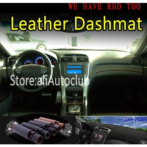 For acura TL UA6 UA7 G3 2004 2005 2006 2007 2008 Leather Dashmat Dashboard Cover Dash Mat Sunshade Carpet Car Styling car auto