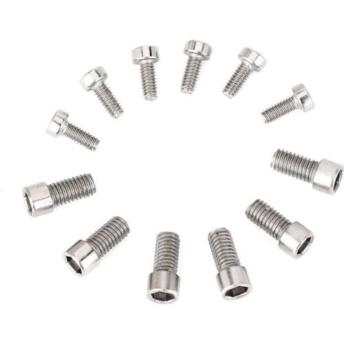 Metal M2 M3 Hexagon Screws Fit 1.9 2.2 Wheels for 1/10 RC Car Crawler Traxxas TRX4 Axial SCX10 90046 AXI03007 Upgrade Parts