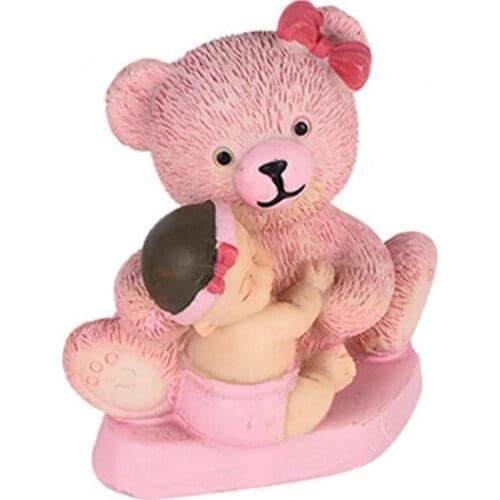 1pc Lovely Sleeping Baby Doll Model Miniature Figurines DIY Home Garden Simulation Resin Figurine Miniature Kids room decoration